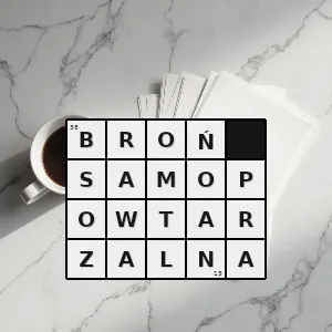 Rozwiązanie krzyżówki: broń automatyczna strzelająca wyłącznie ogniem pojedynczym w której czynności związane z jej załadowaniem są wykonywanie przez specjalne urządzenie - broń samopowtarzalna | hasła, synonimy i podpowiedzi Hasło krzyżówkowe broń automatyczna strzelająca wyłącznie ogniem pojedynczym w której czynności związane z jej załadowaniem są wykonywanie przez specjalne urządzenie - broń samopowtarzalna – rozwiązanie, synonimy, podpowiedzi i definicje krzyżówkowe